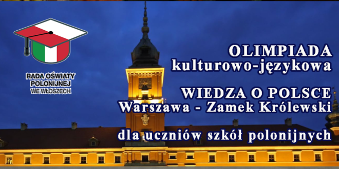 Olimpiadi della lingua e della cultura polacca. Il tema: Varsavia – Castello Reale.